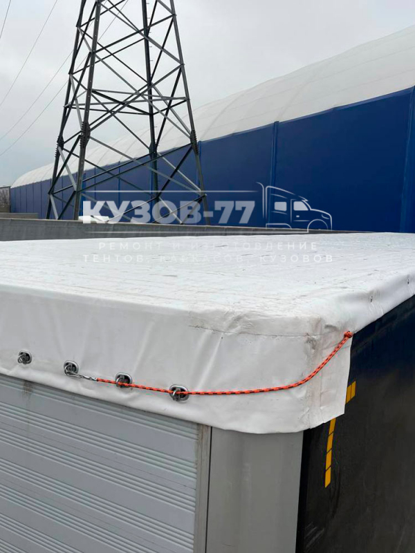 Восстановление механизма сдвижной крыши полуприцепа WIELTON